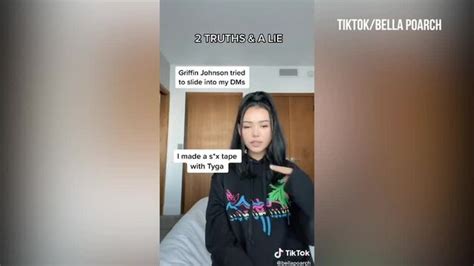 bella poatch sex tape|Bella Poarch, 19, addresses Tyga sex tape rumours